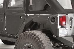 Fab Fours Jeep JK Rear Fender Replacement Base Assemblies for 2007-2017 WRANGLER, 2018 WRANGLER JK - JK1001-1