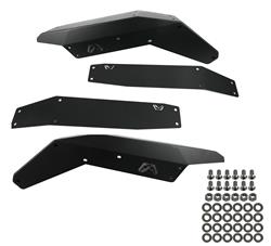 Fab Fours High Arching Fender Flares for 2007-2024 WRANGLER, 2018 WRANGLER JK - JK1007-1