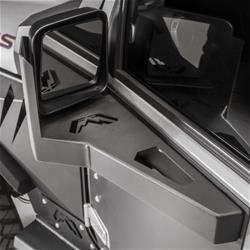 Fab Fours Mirror Guards for 2007-2018 WRANGLER, 2018 WRANGLER JK - JK3001-1