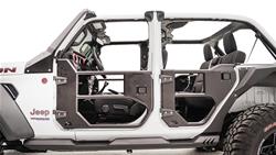Fab Fours Tube Doors for 2020-2024 GLADIATOR, 2018-2024 WRANGLER - JL1033-B
