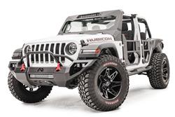 Fab Fours Vengeance Series Bumpers for 2020-2024 GLADIATOR, 2018-2024 WRANGLER - JL18-D4652-B