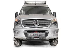 Fab Fours Inc. - Winch Mounts for 2017-2018 SPRINTER 2500, SPRINTER 3500, 2018 SPRINTER 3500XD - MB17-N4651-1