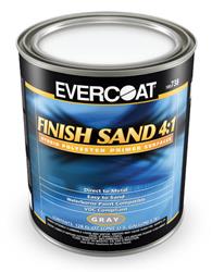 Evercoat Finish Sand 4:1 Polyester Primer Surfacer 1 gallon Flat Gray/Silver FIB-738