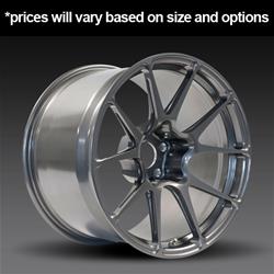 Forgeline One-Piece Monoblock Series GA1R Open Lug Cap Custom-Order Wheels