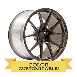 Forgeline One-Piece Monoblock Series GA1R Open Lug Cap Custom-Order Wheels GA1ROCE20115