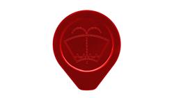 Fathouse Performance Billet Washer Reservoir Caps for 2011-2025 MUSTANG - FP-WFC-RED
