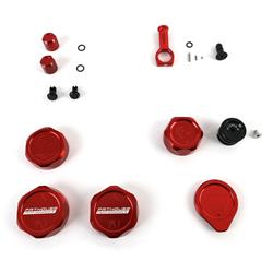Fathouse Performance Billet Cap Kits FP-GT500-BCK-RED