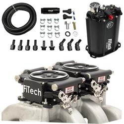 FiTech Go EFI 2x4 625 HP System Force Fuel Injection Master Kits 35262