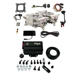 FiTech Go EFI 2x4 625 HP System Force Fuel Injection Master Kits 35661