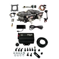 FiTech Go EFI 2x4 625 HP System Force Fuel Injection Master Kits 35662