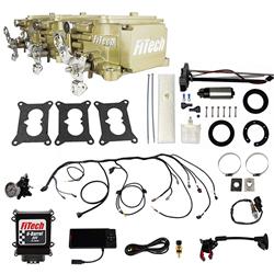 FiTech Go EFI 3x2 Tri-Power 600 HP System/Tight Fit Regulator Fuel Injection Master Kits 36132