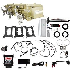 FiTech Go EFI 3x2 Tri-Power 600 HP System/Tight Fit Regulator Fuel Injection Master Kits 36133