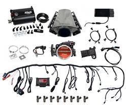 FiTech Ultimate LS EFI 500 HP Fuel Injection Systems with Force Fuel 75211