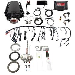FiTech Ultimate LS 500 HP EFI Short Cathedral Intake Fuel Injection Master Kits 76301
