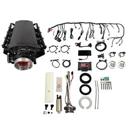 FiTech Ultimate LS 500 HP EFI Short Cathedral Intake Fuel Injection Master Kits 76602