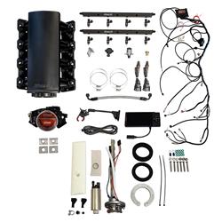 FiTech Ultimate LS 750 HP EFI Short Cathedral Intake Fuel Injection Master Kits 76603