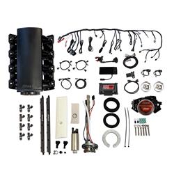 FiTech Ultimate LS 750 HP EFI Short Cathedral Intake Fuel Injection Master Kits 76604