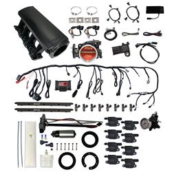 FiTech Ultimate LS 500 HP EFI Long Runner Cathedral Intake Fuel Injection Master Kits 78407