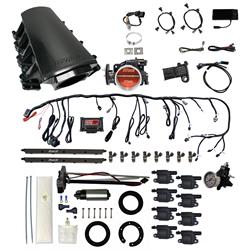FiTech Ultimate LS 500 HP EFI Short LS7 Port Intake Fuel Injection Master Kits 78415