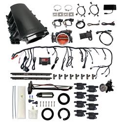 FiTech Ultimate LS 500 HP EFI Short LS7 Port Intake Fuel Injection Master Kits 78416