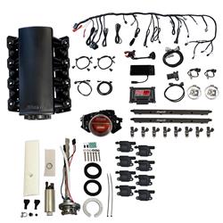 FiTech Ultimate LS 750 HP EFI Short Cathedral Intake Fuel Injection Master Kits 78704