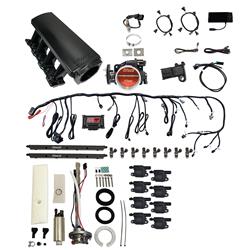 FiTech Ultimate LS 500 HP EFI Long Runner Cathedral Intake Fuel Injection Master Kits 78706