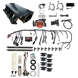 FiTech Ultimate LS 500 HP EFI Short LS3 Port Intake Fuel Injection Master Kits 78711
