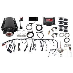 FiTech Ultimate LS 500 HP EFI Short Cathedral Intake Fuel Injection Master Kits 78801