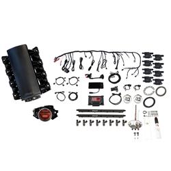 FiTech Ultimate LS 750 HP EFI Short Cathedral Intake Fuel Injection Master Kits 78804