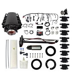 FiTech Ultimate LS 500 HP EFI Short Cathedral Intake Fuel Injection Master Kits 79402