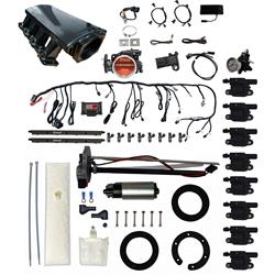 FiTech Ultimate LS 500 HP EFI Short LS3 Port Intake Fuel Injection Master Kits 79411