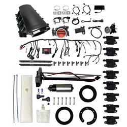 FiTech Ultimate LS 500 HP EFI Short LS7 Port Intake Fuel Injection Master Kits 79416