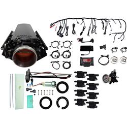 FiTech Ultimate LS 1,000 HP EFI Long Runner Cathedral Intake Fuel Injection Master Kits 79632