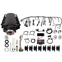 FiTech Ultimate LS 500 HP EFI Short Cathedral Intake Fuel Injection Master Kits 79702
