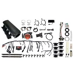 FiTech Ultimate LS 500 HP EFI Long Runner Cathedral Intake Fuel Injection Master Kits 79707
