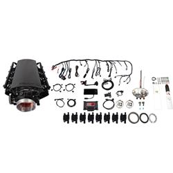FiTech Ultimate LS 500 HP EFI Short Cathedral Intake Fuel Injection Master Kits 79802