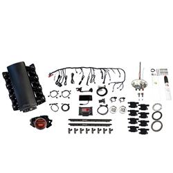 FiTech Ultimate LS 750 HP EFI Short Cathedral Intake Fuel Injection Master Kits 79804