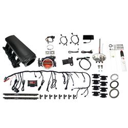 FiTech Ultimate LS 500 HP EFI Long Runner Cathedral Intake Fuel Injection Master Kits 79806
