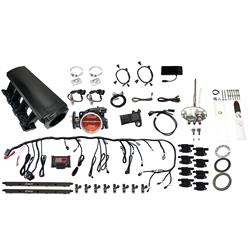 FiTech Ultimate LS 500 HP EFI Long Runner Cathedral Intake Fuel Injection Master Kits 79807