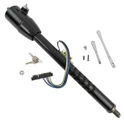 Flaming River Tilt Floor Shift Steering Columns FR30001-30BKLC