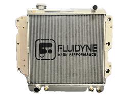 Fluidyne Polished Aluminum Radiators for 1987-2006 WRANGLER - RJP.2R2624.A