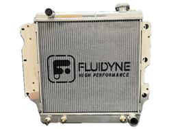 Fluidyne Polished Aluminum Radiators for 1987-2006 WRANGLER - RJP3R2624SBC