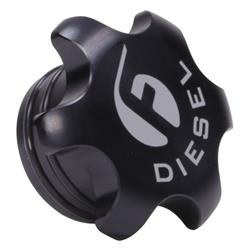 Fleece Performance Billet Fuel Caps for 2013-2018 3500, 2500, 2014-2018 1500 - FPE-FC-1316-BLK