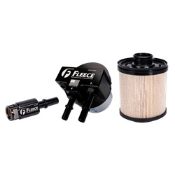 Fleece Performance Power Stroke 5.1 Microns Fuel Filter Upgrade Kits with Stock Inlet Size FPE-FMC-1116FF-KIT