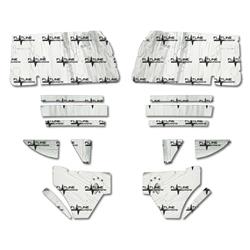 Flatline Barriers Door and Inner Quarter Panel Insulation and Sound Dampening Kits TABA1004