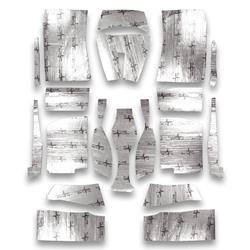 Flatline Barriers Floor Insulation and Sound Dampening Kits for 1961-1964 IMPALA - TABB5018