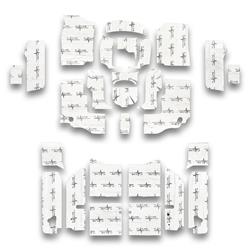 FlatLine Barrier - Interior Insulation for 1987-1995 WRANGLER - TABJ8103