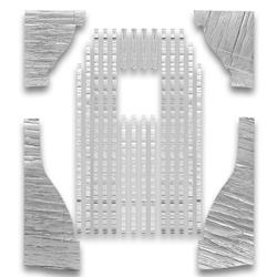 Flatline Barriers Cargo Insulation and Sound Dampening Kits for 1980-1986 BRONCO - TABLB9011