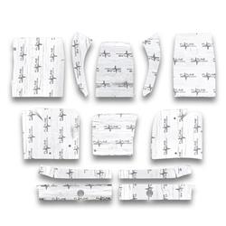 Flatline Barriers Floor Insulation and Sound Dampening Kits for 1980-1996 F-250 - TABLT9110