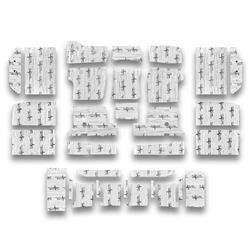 Flatline Barriers Complete Insulation and Sound Dampening Kits for 1961-1964 F-100, F-250 - TABLT9119